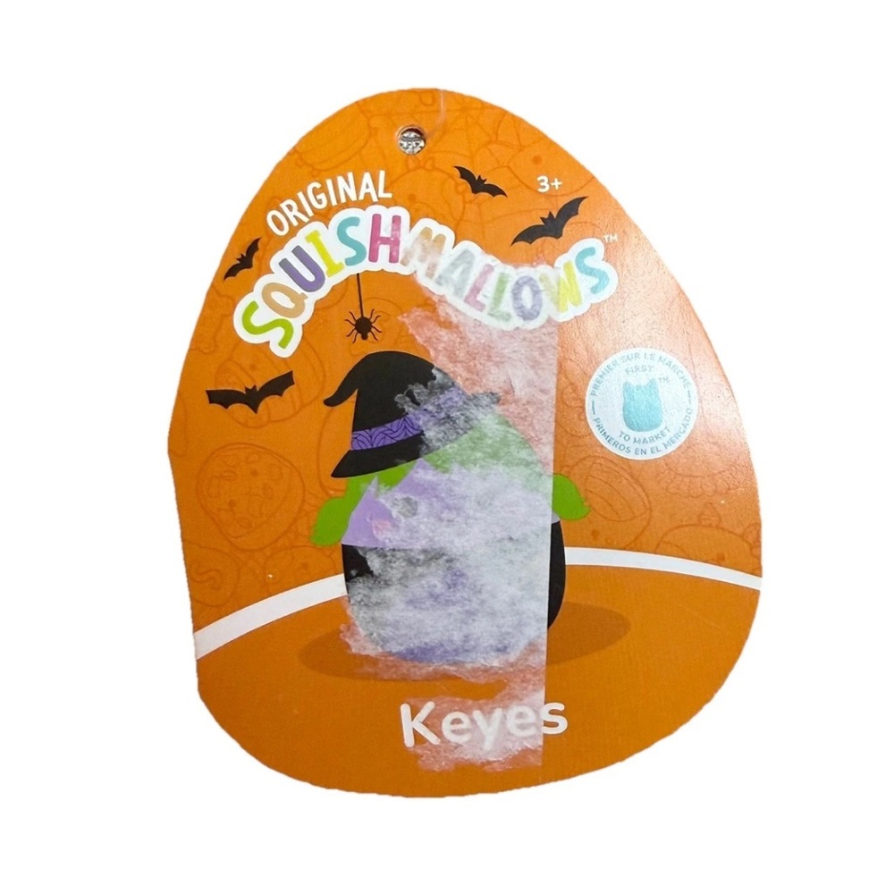 Squishmallows Keyes the Witch w Spider 11 Inch 2025 Halloween Squishmallow - NWT - Picture 6 of 8